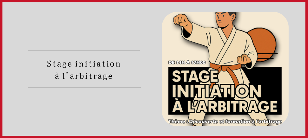 Lire la suite à propos de l’article Stage initiation à l’arbitrage